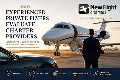 How Bozeman's Experienced Private Flyers Evaluate Charter Providers